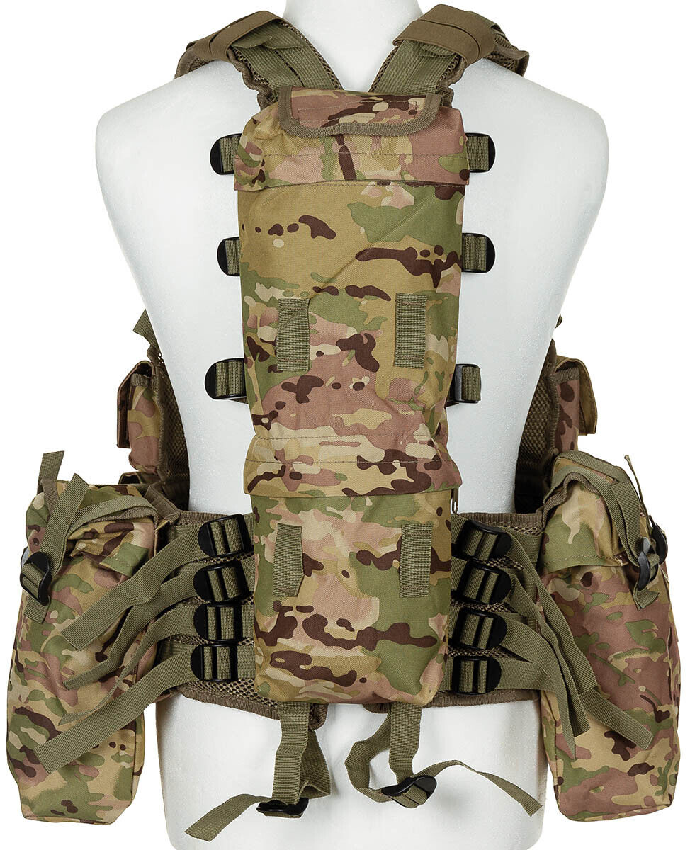 Tactical Vest Operation Camo – Lightweight Multi-Pocket Design