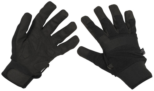 Gloves Tactical Breathable Army Military Lightweight Security Black
