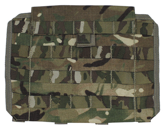 GB Original Military Army Bag Side Plate Pocket, Osprey MK IV MTP Camo Used
