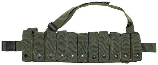 Original British Army Military GB Grenade Bandolier DPM Camo with Shoulder Strap