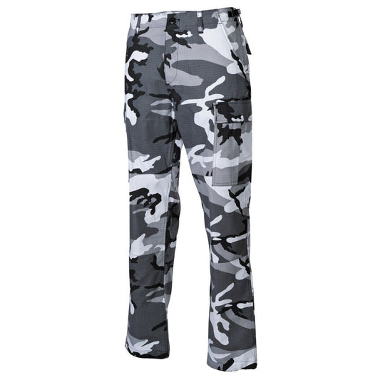 US Army Mens Tactical BDU Pants Military Combat Rip Stop Trousers Urban Camo