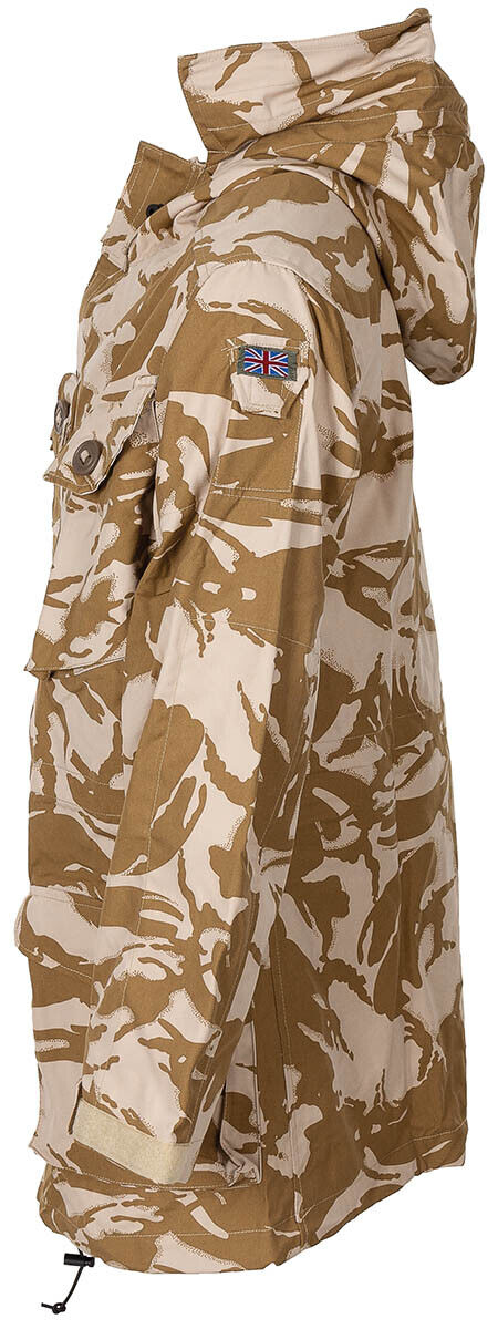 Original British Army Military Jacket Smock DPM Desert Camo Windproof New