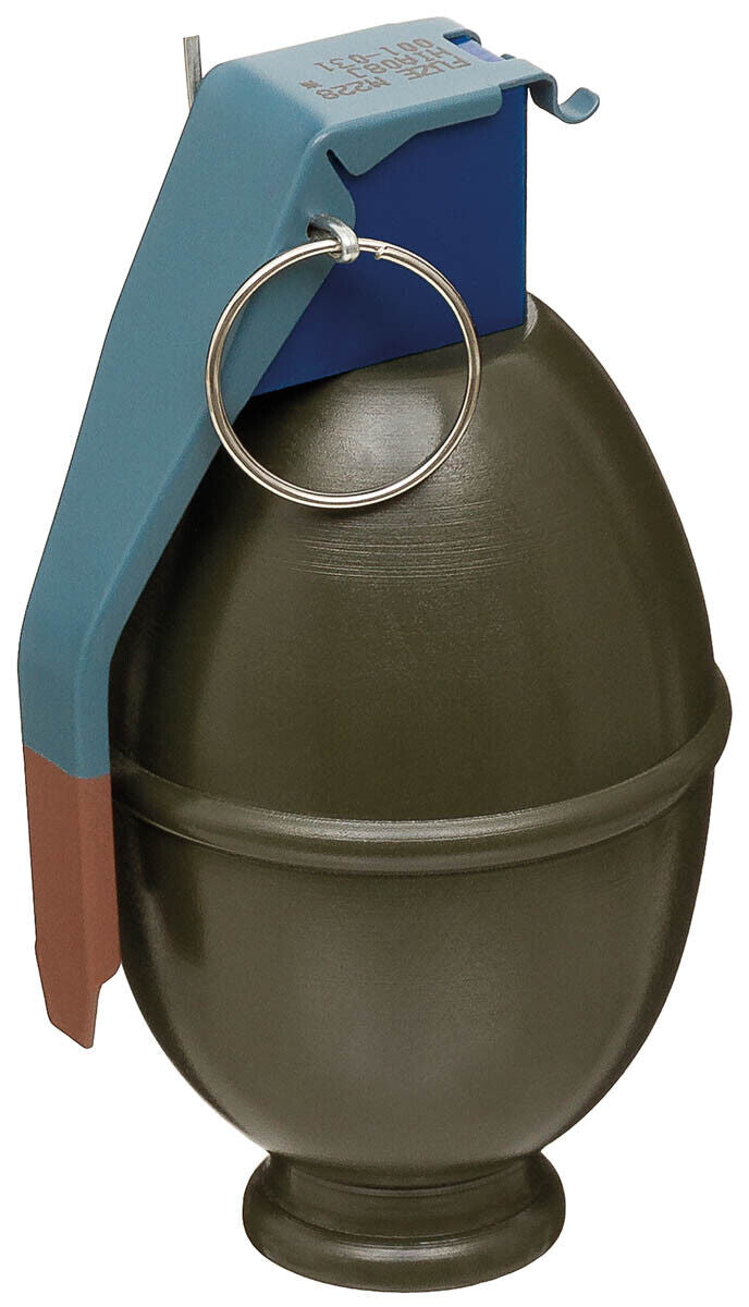 Hand Grenade Decoration M 61 OD green Wood