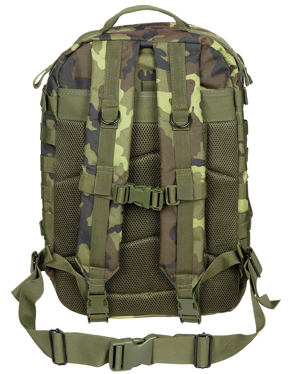US 40L Backpack Assault II Tactical MOLLE M95 CZ Camo Airsoft MFH Brand