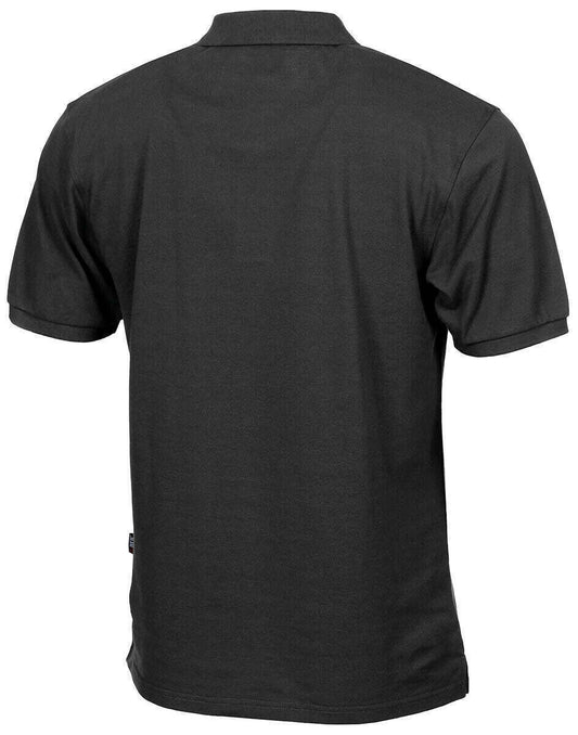 US Mens Tactical Combat Polo Shirt Military Training Army Black
