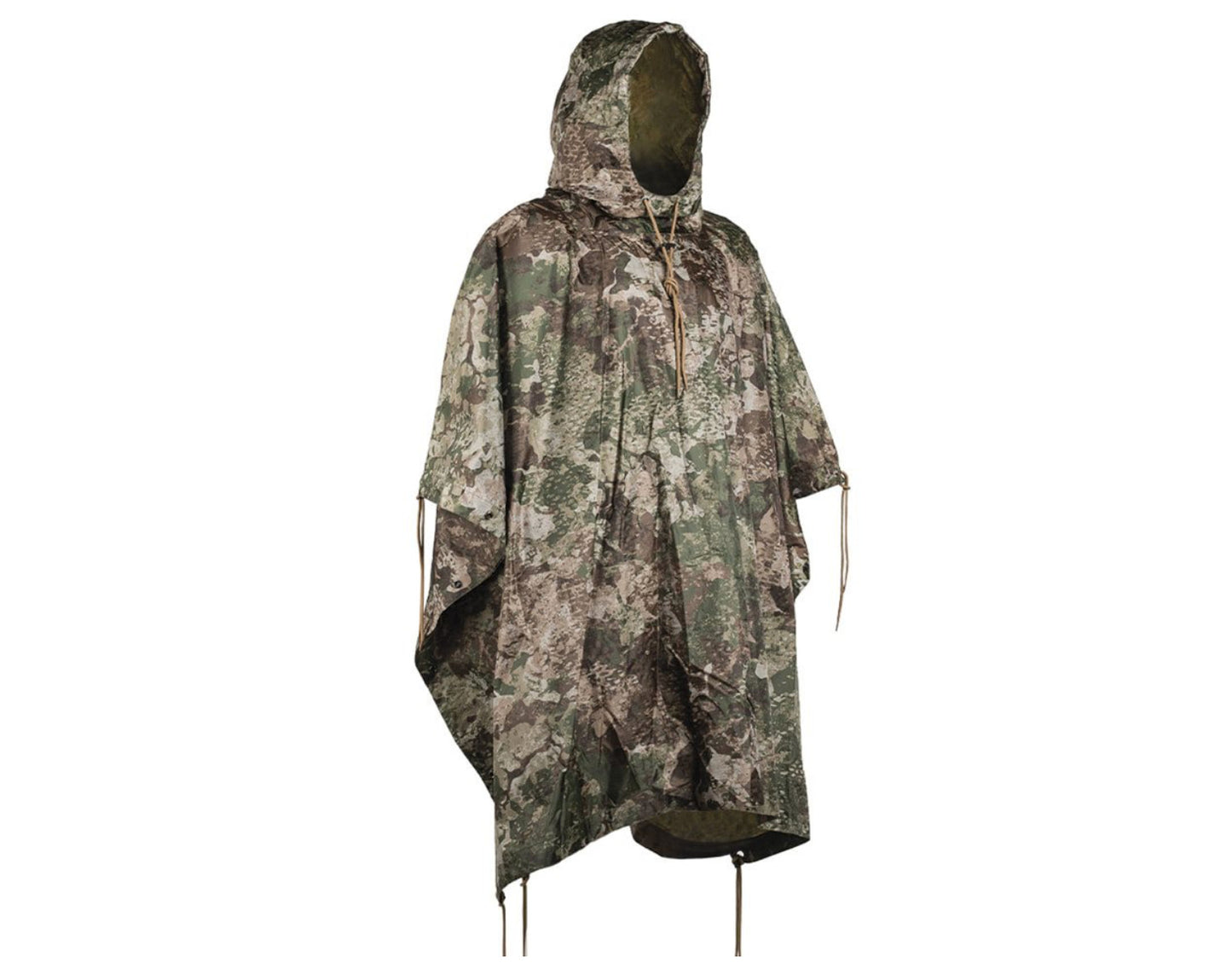 MIL-TEC Wasp II Weatherproof Rain Coat Hunting Wet Weather Poncho Ripstop Camo