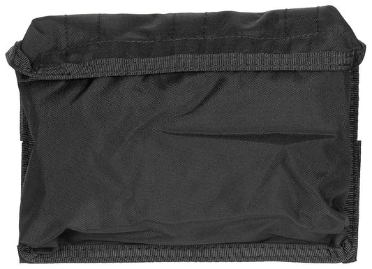 Utility Pouch Military Army Style CombaT Black Mission III Hook Loop System