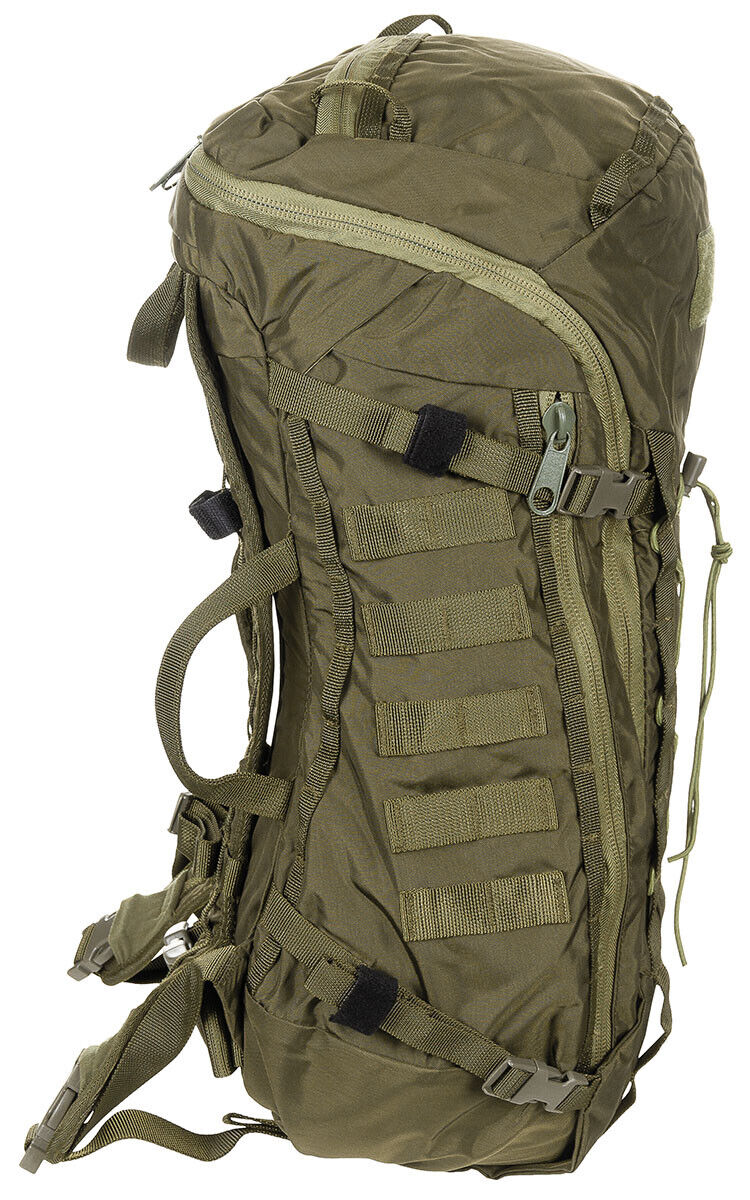 Mission 30 OD Green Cordura Backpack Adjustable Straps Lid Pocket Molle MFH