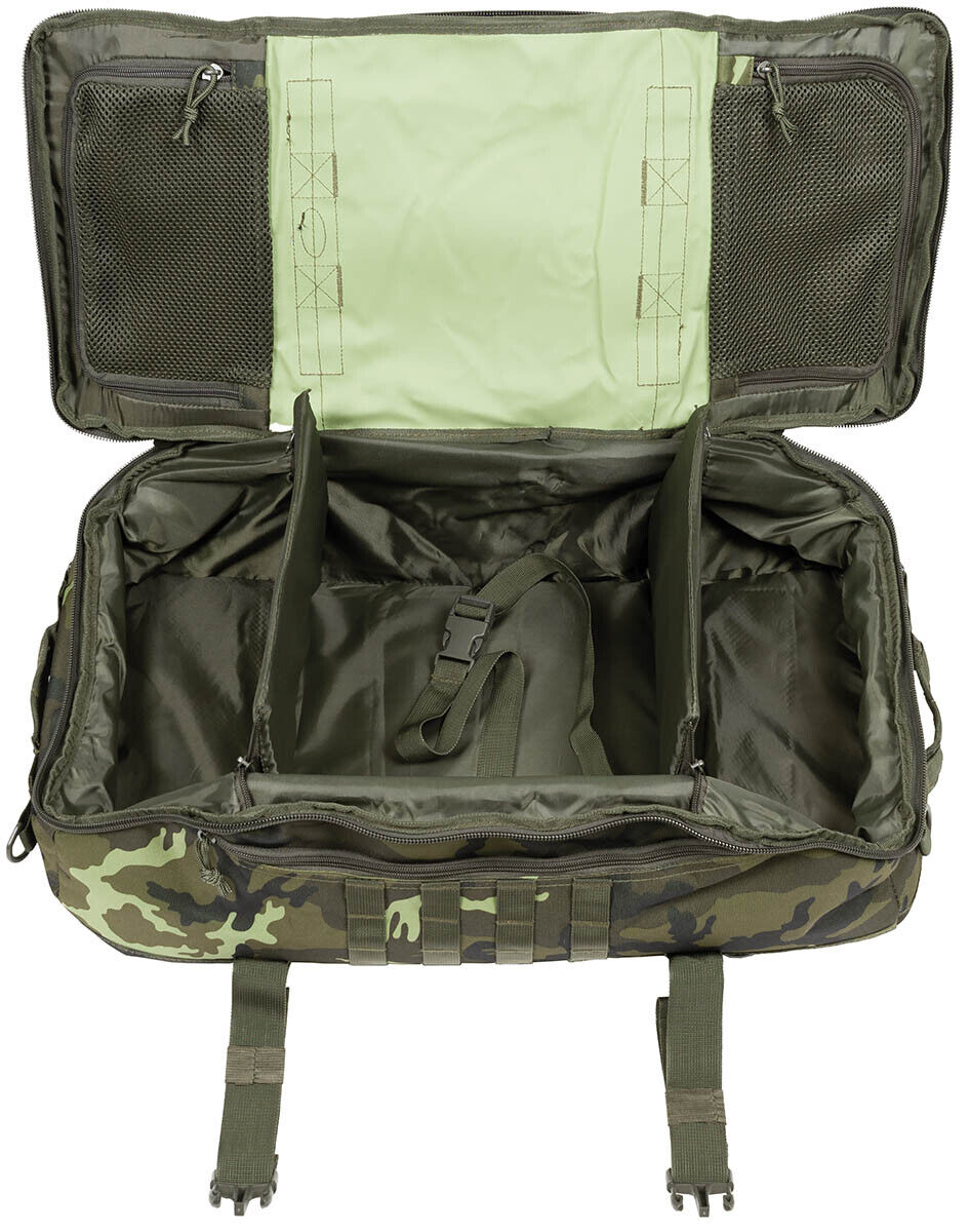 M 95 CZ Camo Travel Backpack Bag Detachable Adjustable Strap Padded Back
