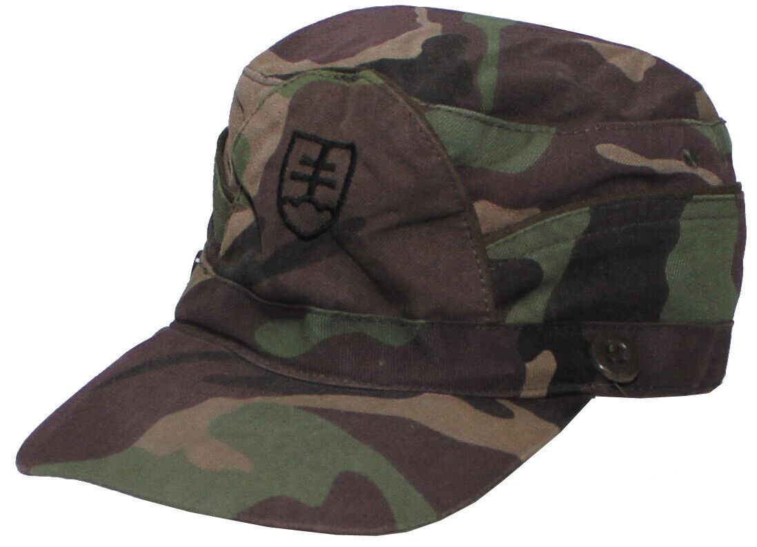 Original Slovakian Army Military Field Cap M 97  Camo Used
