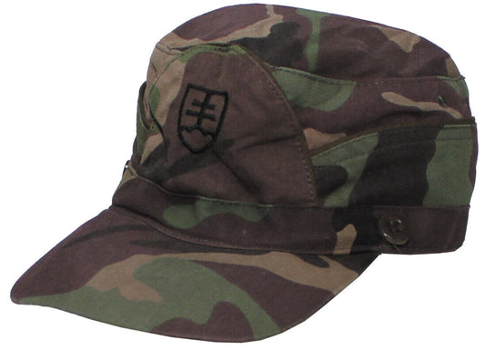 Original Slovakian Army Military Field Cap M 97  Camo Used
