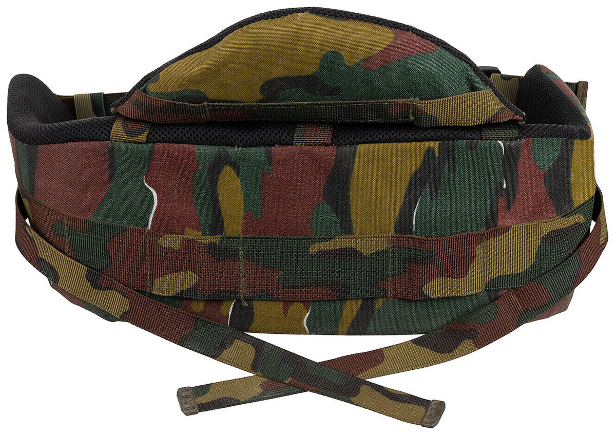 Original Belgian Army Military Waist Belt For Backpack LM-SAC A DOS FT, M97