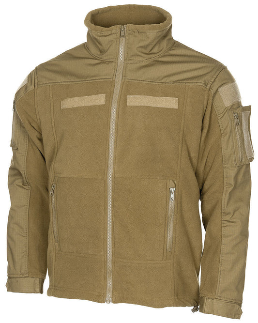 Army Jacket Combat Lining Tactical Military Fleece SoftShell Breathable Coyote