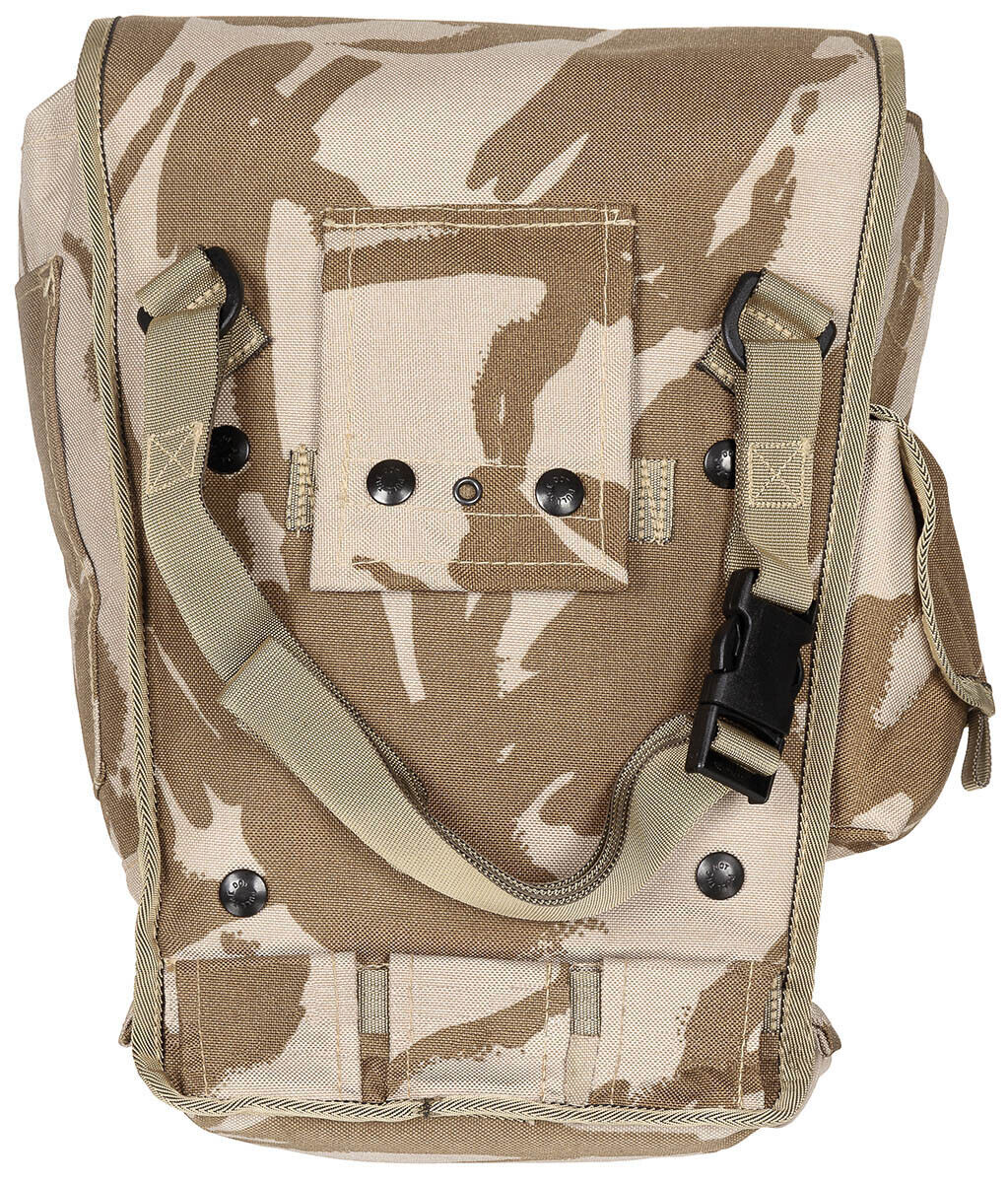 GB Original Military Bag For Protective Mask DPM Desert Used Camo