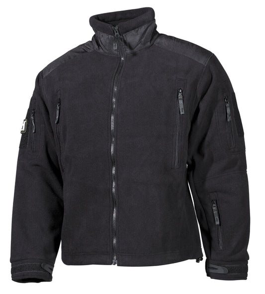 Army Jacket Tactical Waterproof Windproof Heavy-Strike Military Fleece black