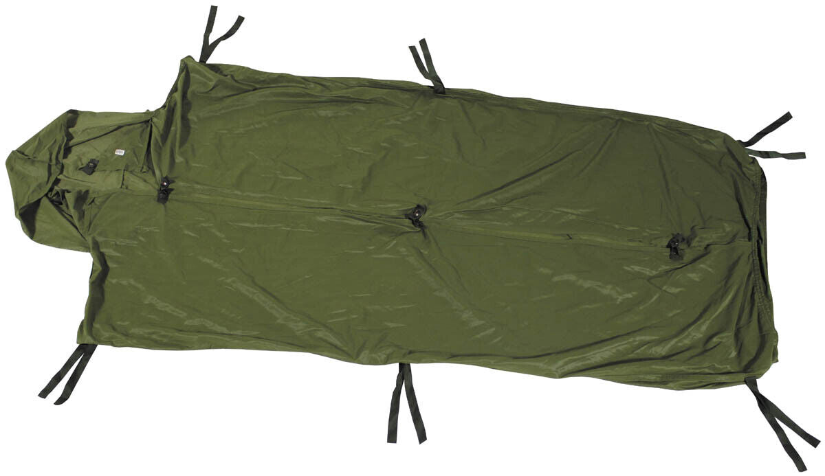 Original British Army Military GB  Sleeping Bag Lining OD Green Used