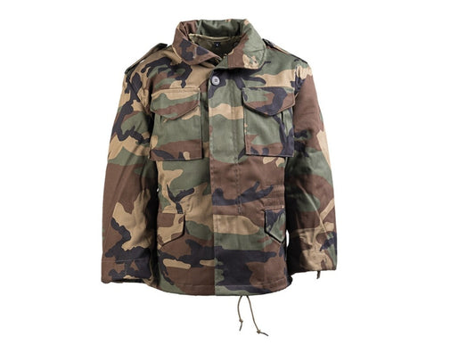 US Army M65 Field Jacket Military Style Kids Size Outdoor Camping Trekking Camo