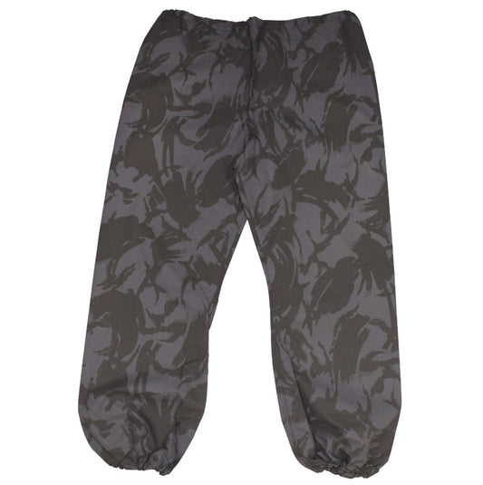 Genuine British Army Trousers Dyed Black Camo Waterproof Gore-Tex Pants Rain
