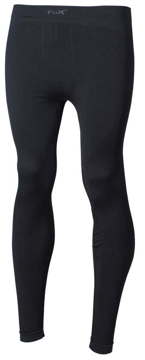 Thermo-Functional Underpants Breathable Long black For Sport Activities
