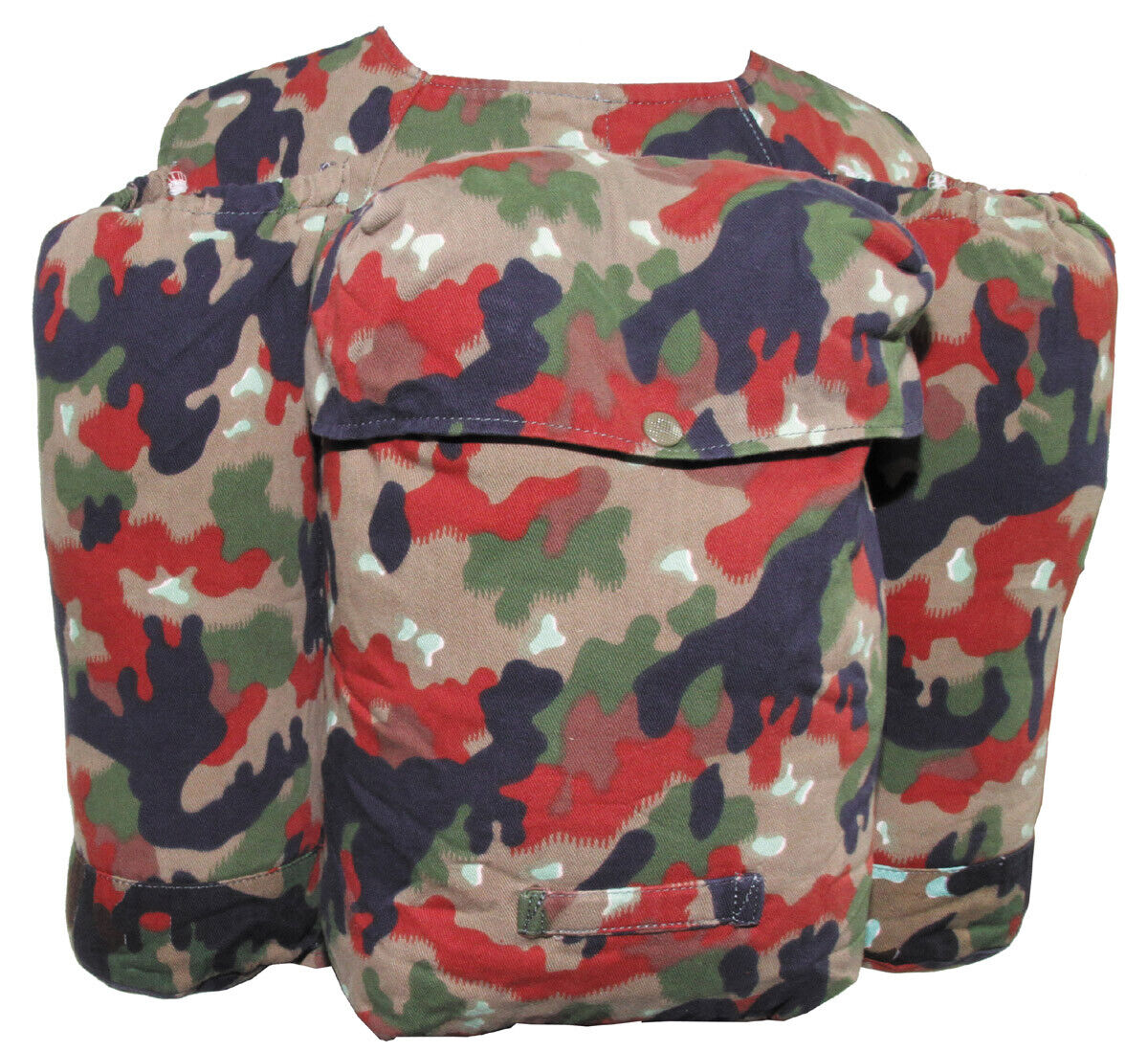Swiss Original Military Army Combat Backpack Camo Used