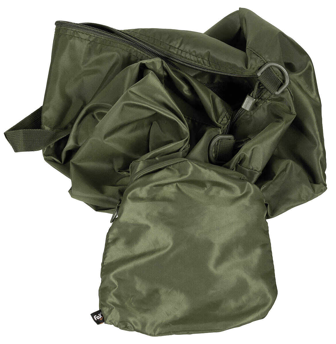 Military Army Garment Bag Foldable Dust and Water Repellent OD Green