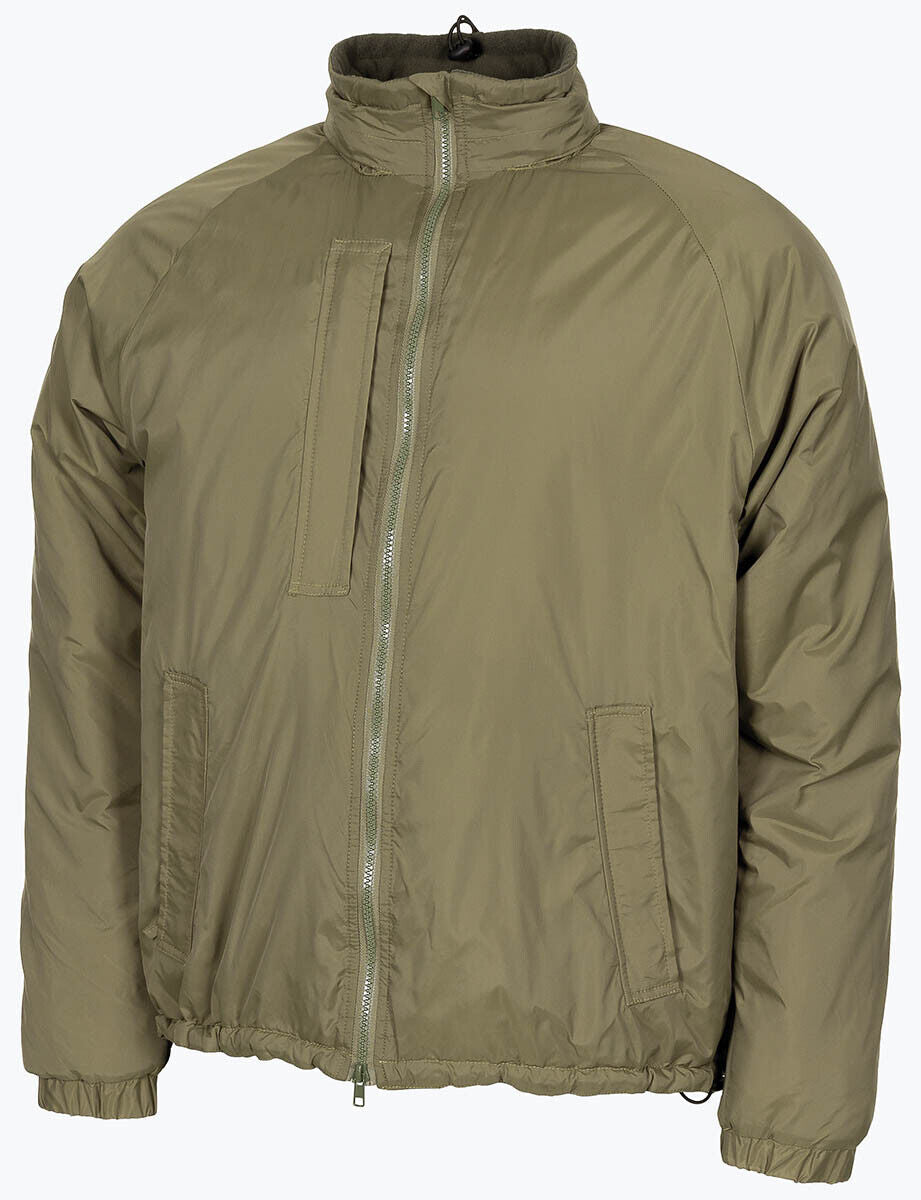 British Army Thermal Military Winter Jacket Hidden Hood OD Green