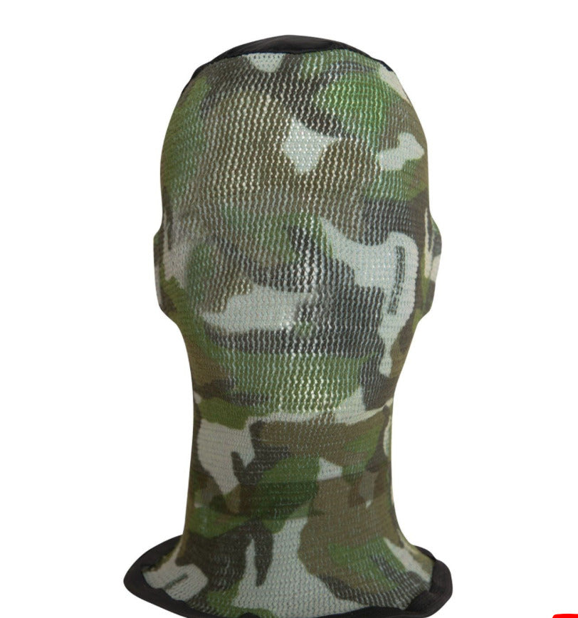 Spando Head Net Face Camouflage Elastic Head Ned Nylon