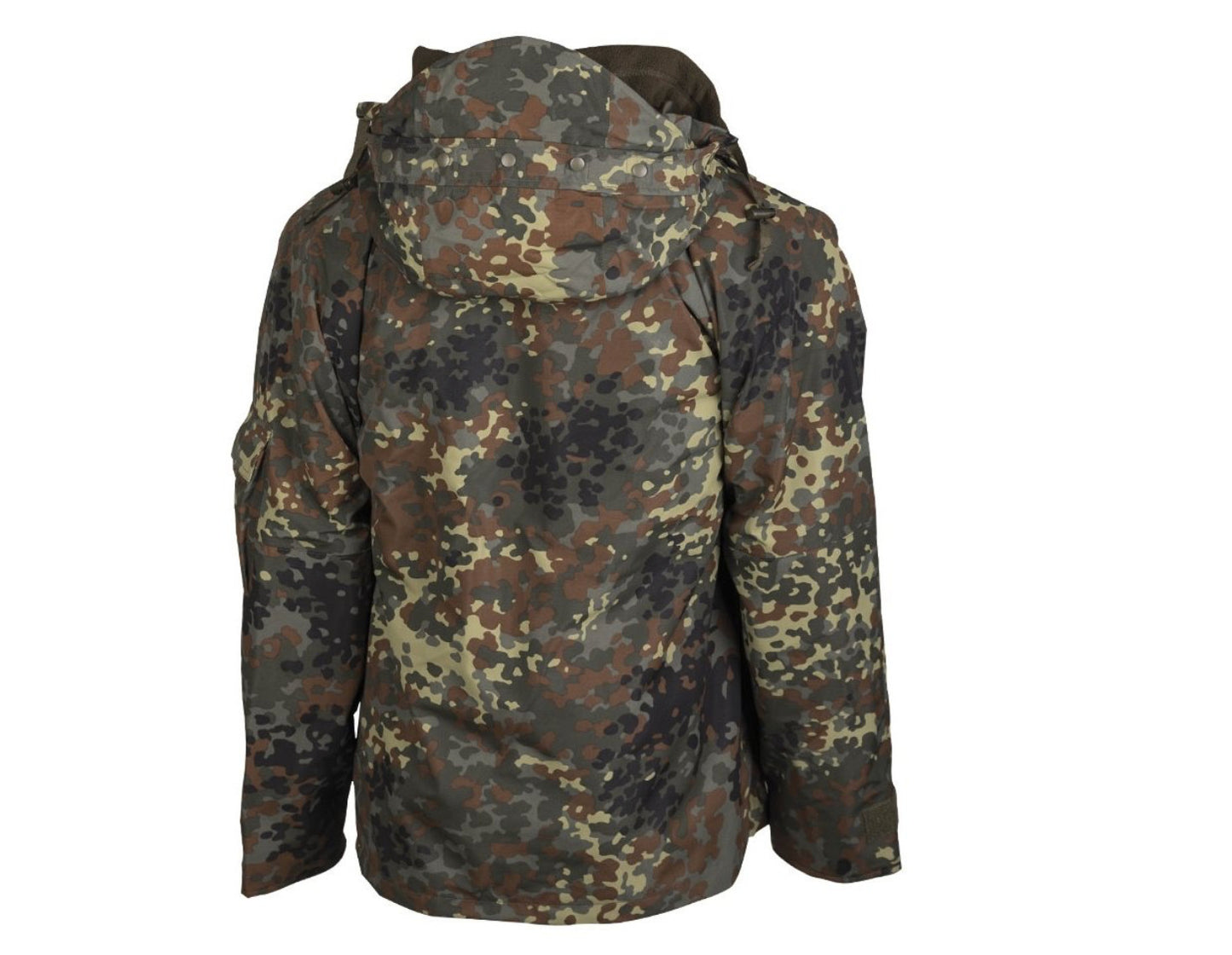 MIL-TEC Weatherproof Jacket Military Army Hunting Wet Weather w/Fleece Flecktarn