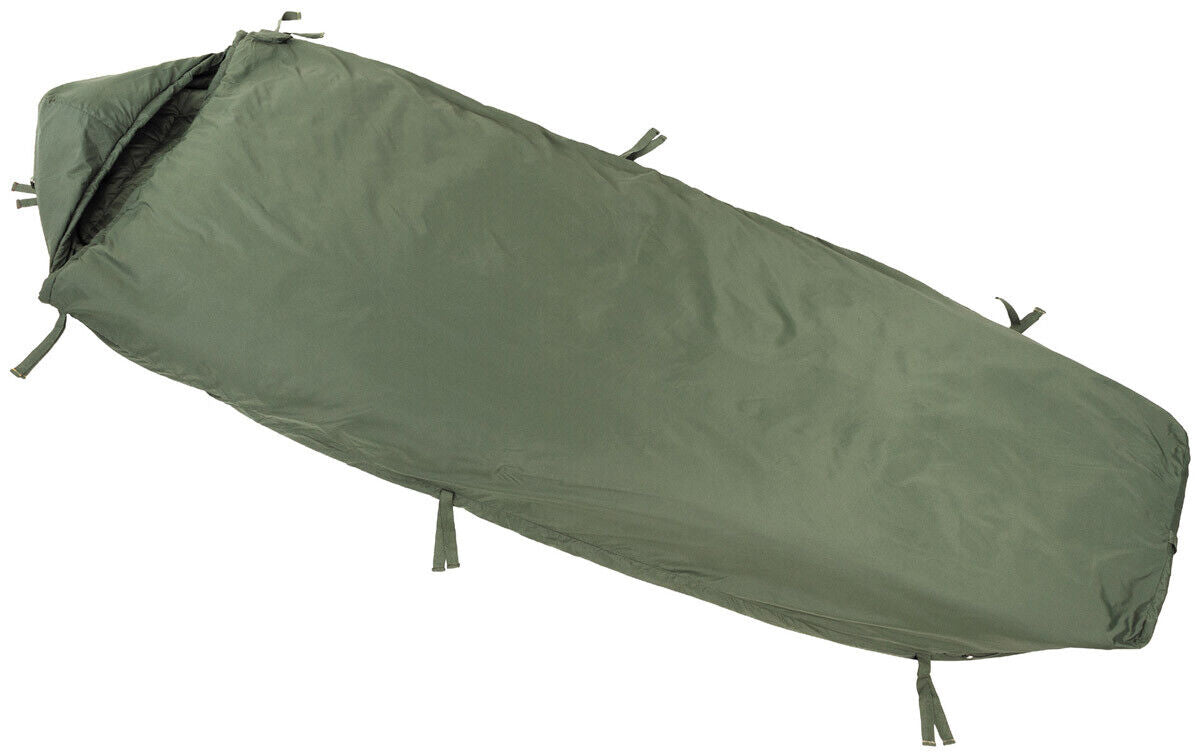 Original British Army Military GB Sleeping Bag OD Green Lightweight Used Surplus