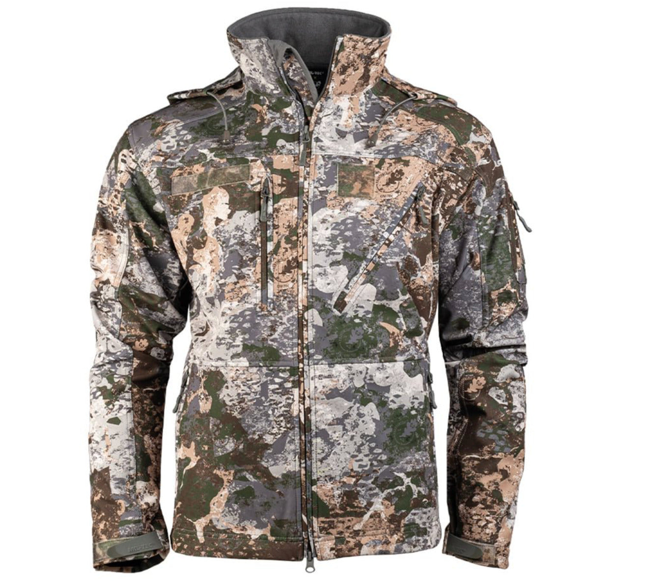 MIL-TEC Military Softshell Jacket SCU 14 WASP  Z1 Tactical Combat Army Camo