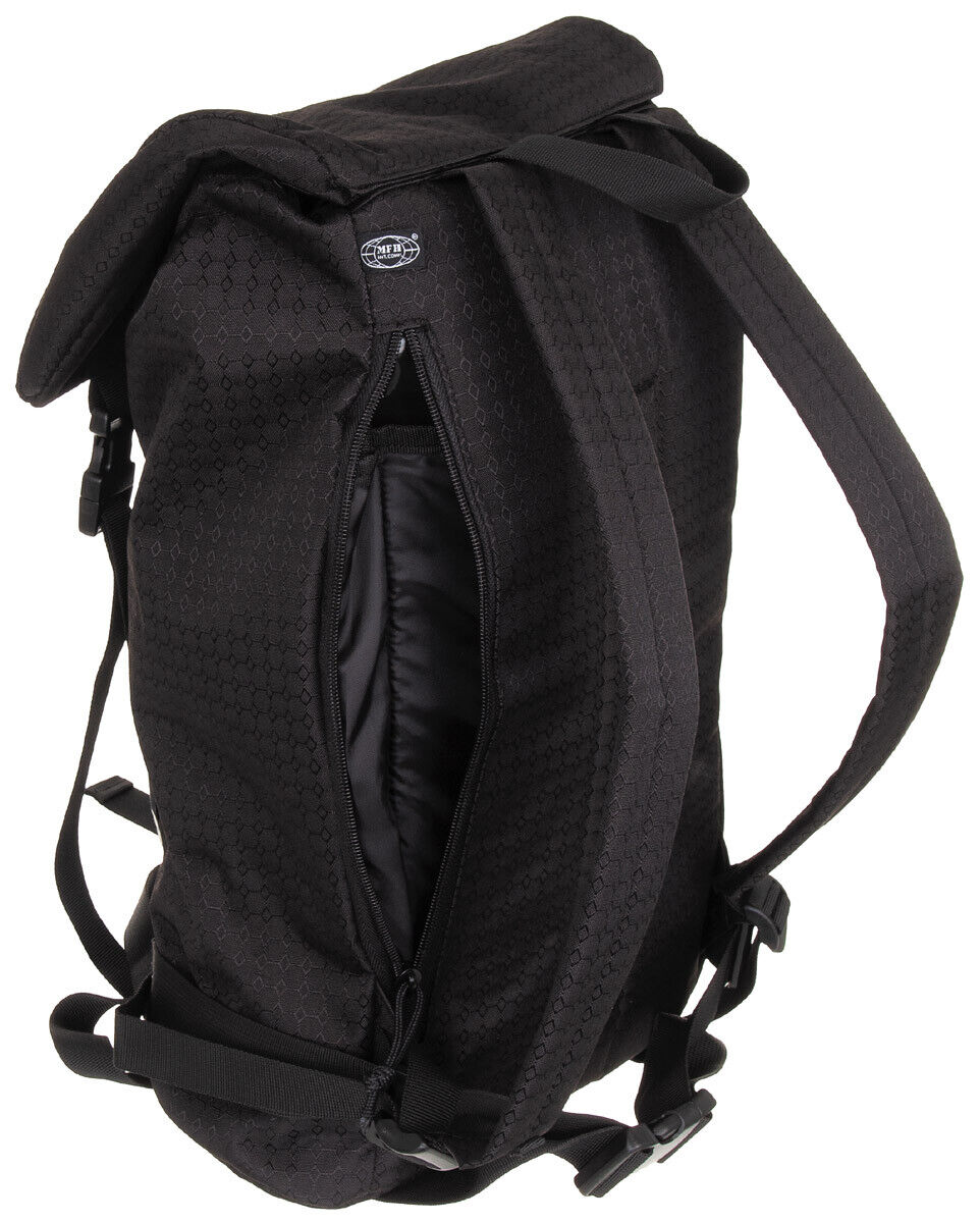Bote Black OctaTac Backpack | 25L Capacity | Adjustable Straps | Durable
