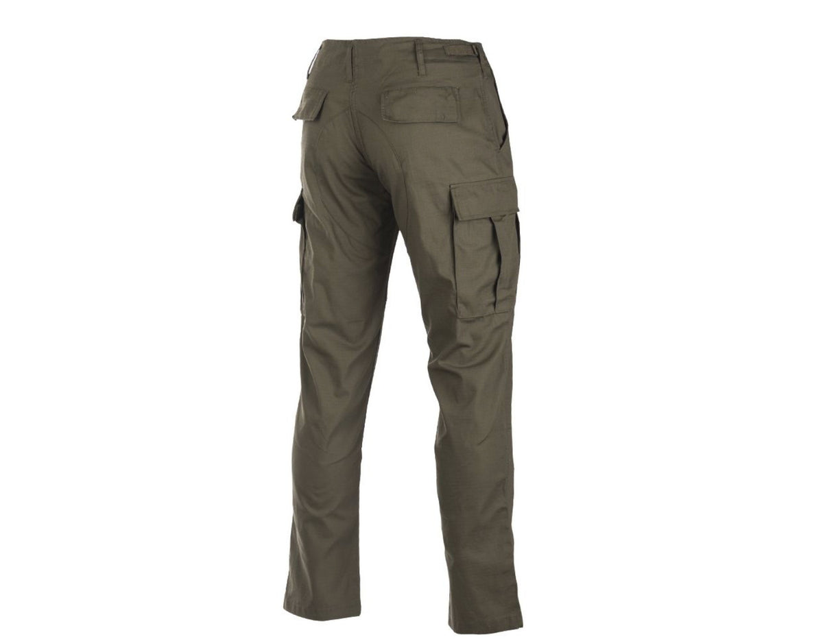 Mil-Tec US Ripstop BDU Field Pants Slim Fit Olive