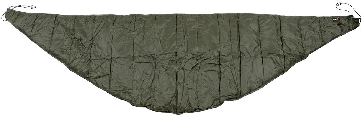 Hammock Outdoor Camping Insulation Underquilt OD Green ca. 245 x 70 cm