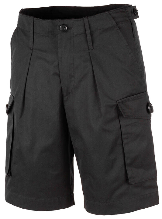 British Army Military Bermudas Shorts Combat Black Leg Pockets