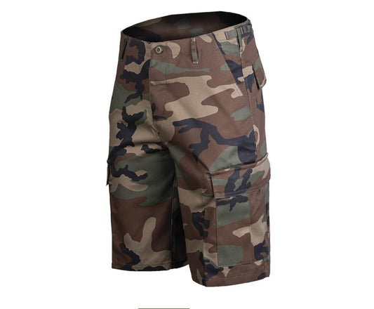 MIL-TEC US BDU Shorts Bermuda Army Patrol Outdoor Hunting Fishing Dark Camo