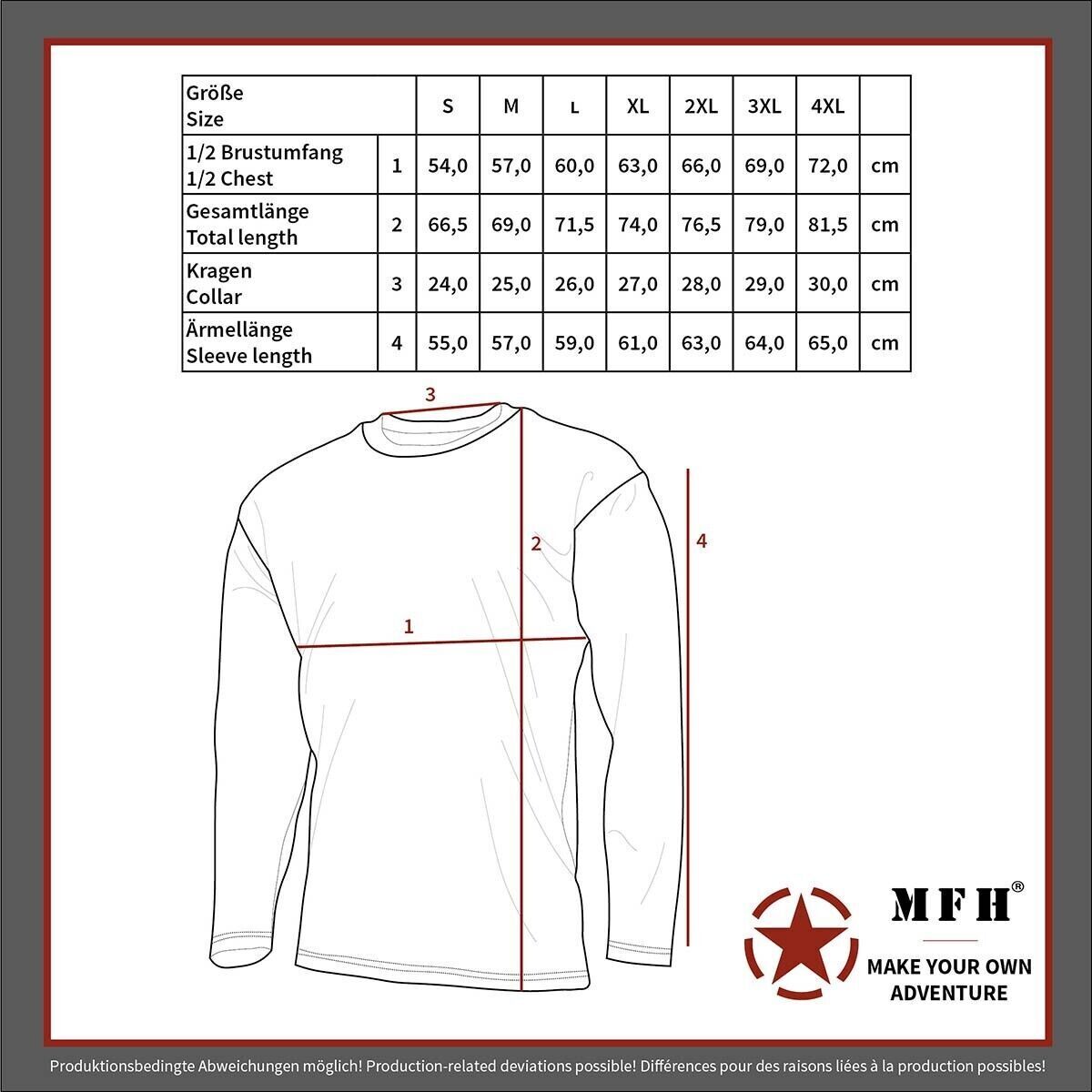 MFH Hooded Sweatshirt 340 G/m² Black