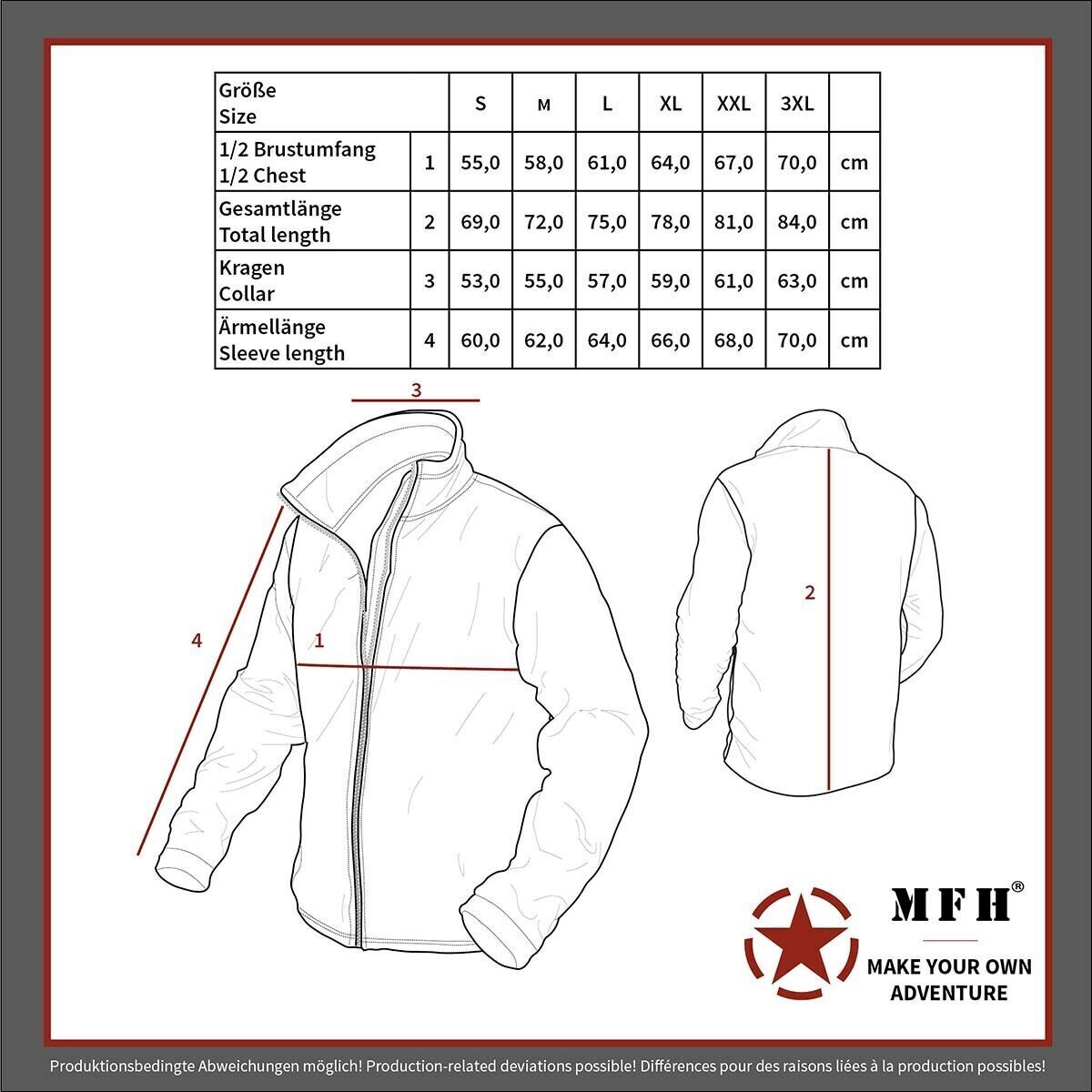 MFH Professional Fleece Jacket Combat Tan