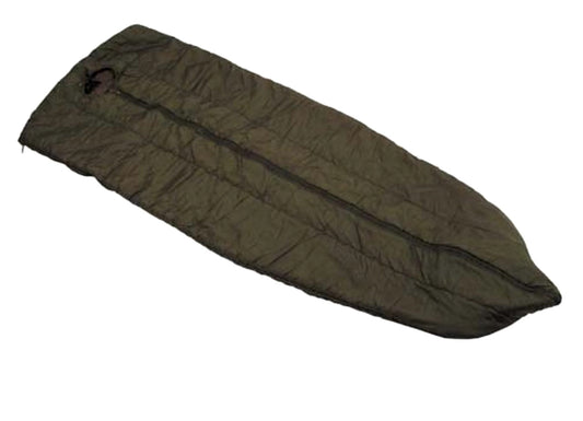 Original Austrian Army Military Sleeping Bag Goldeck Mummy OD Green Used