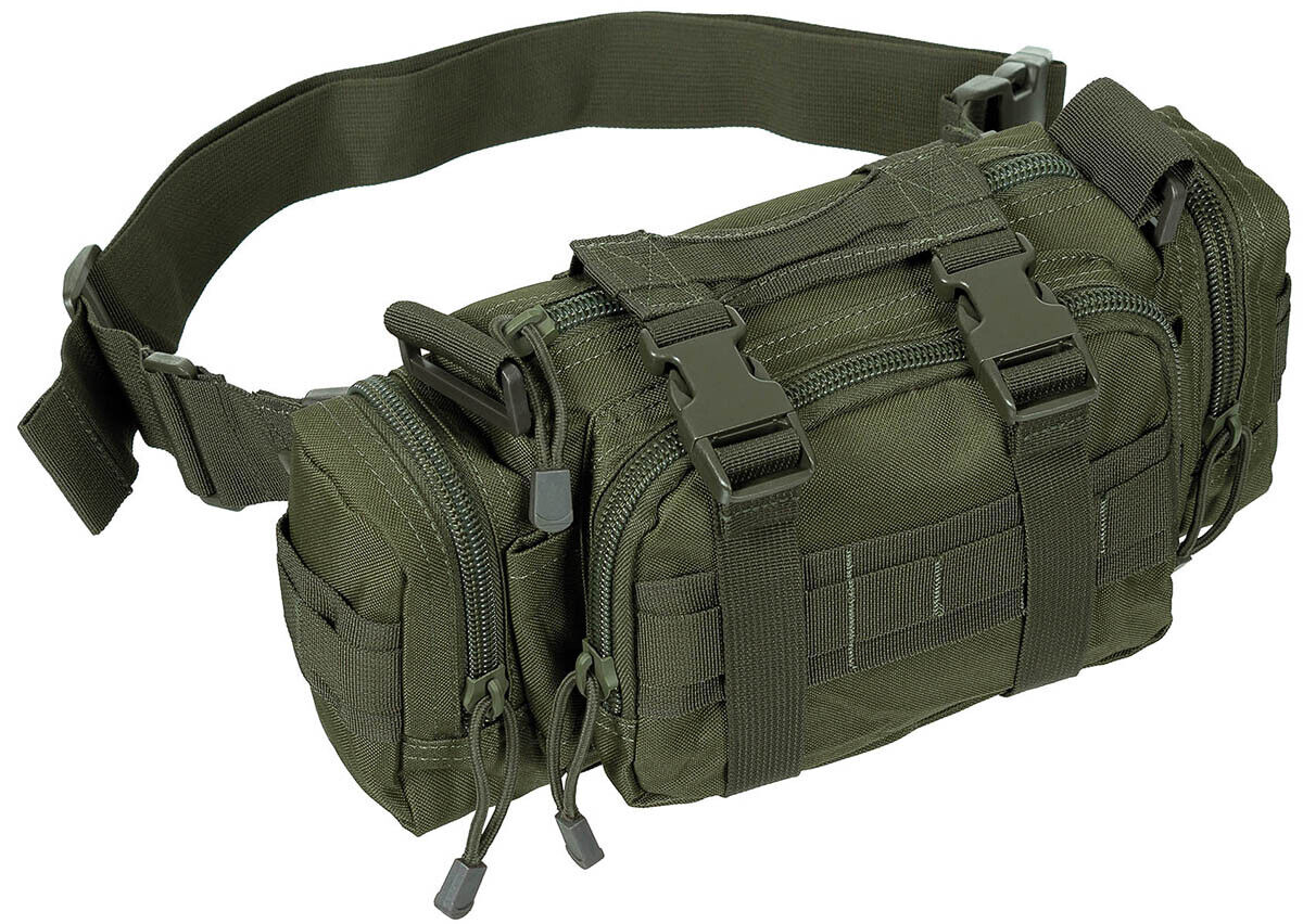 Hip and Shoulder Bag Military Army Combat  OD Green