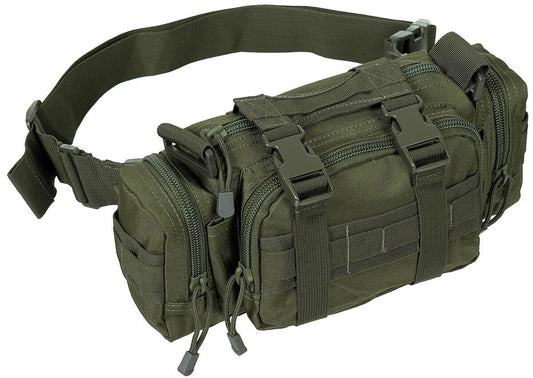 Hip and Shoulder Bag Military Army Combat  OD Green