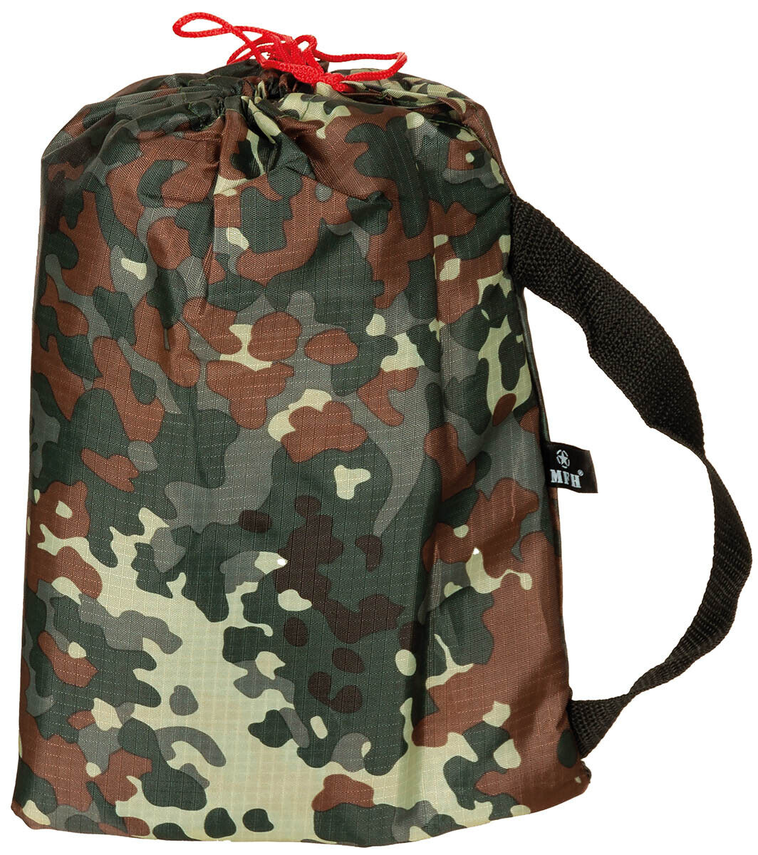 Tarpaulin Waterproof Military Army Outdoor Extreme BW Camo ca. 300x300 cm