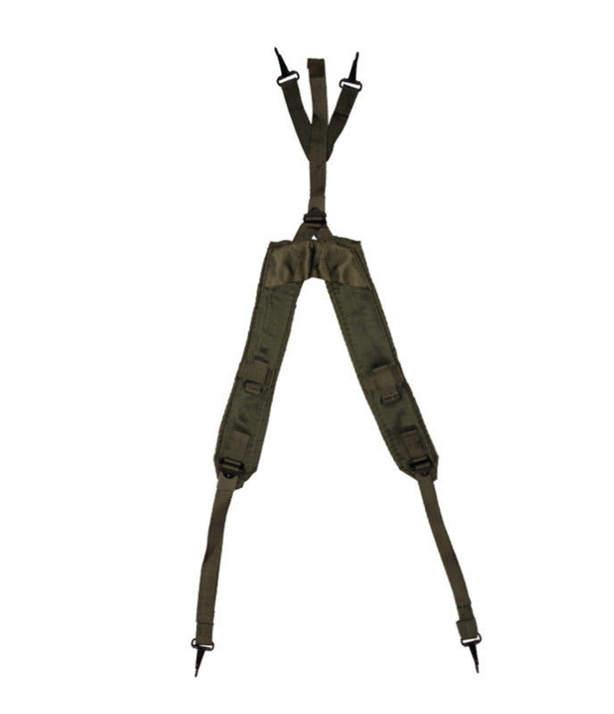 US LC2 Suspenders Vintage Military Surplus - Adjustable, Durable Used