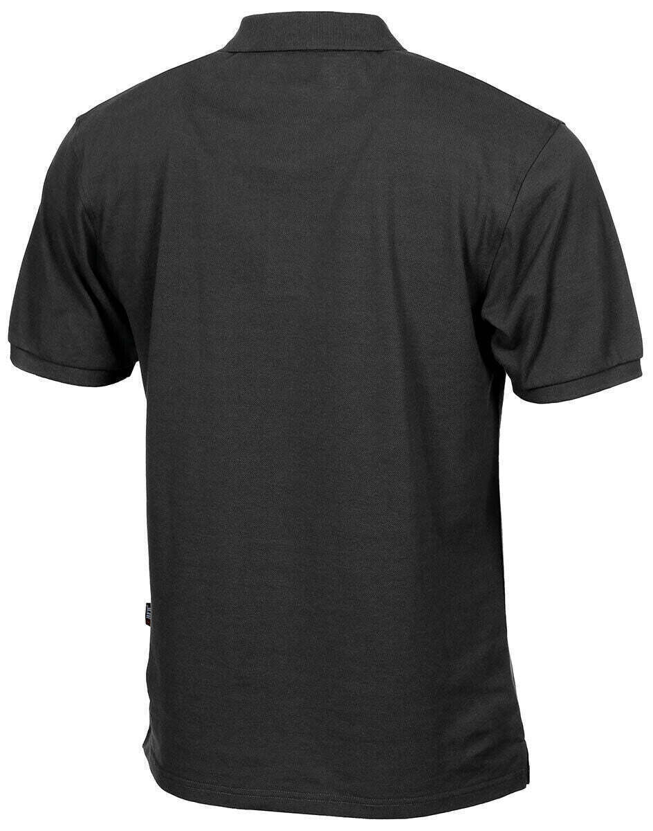 US Mens Tactical Combat Polo Shirt Military Training Army Black