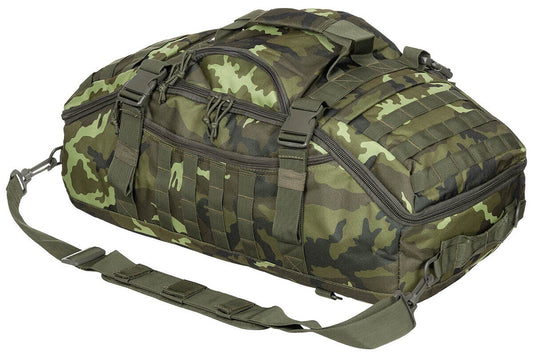 M 95 CZ Camo Travel Backpack Bag Detachable Adjustable Strap Padded Back