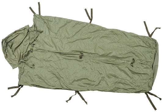 Original Dutch Army Military Sleeping Gag Lining OD Green Used