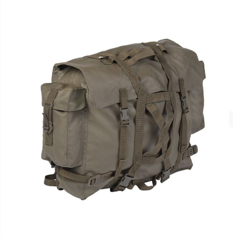 Genuine Vintage Swiss Army Rubber M90 Rucksack Durable Weather-Resistant Used