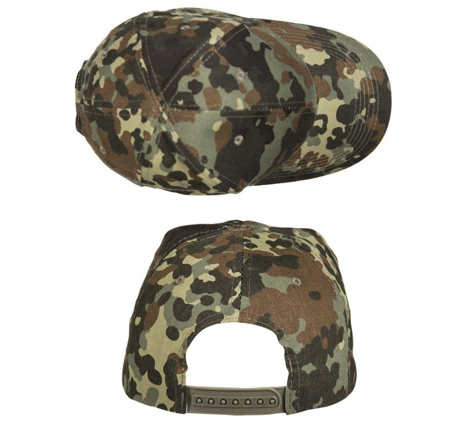 Softshell Baseball Cap Outdoor Summer Hat Tactical Cap Flecktarn