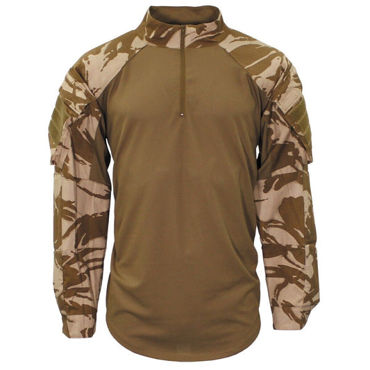 British Army UBAC Shirt Under Body Armour DPM Desert Camo Military Surplus