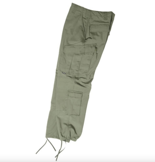 US Army Trousers Rangers Hunting Trekking ACU Military Style Pants OD Green