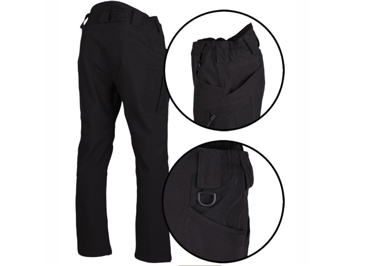Mil-Tec Softshell Pants Assault Black